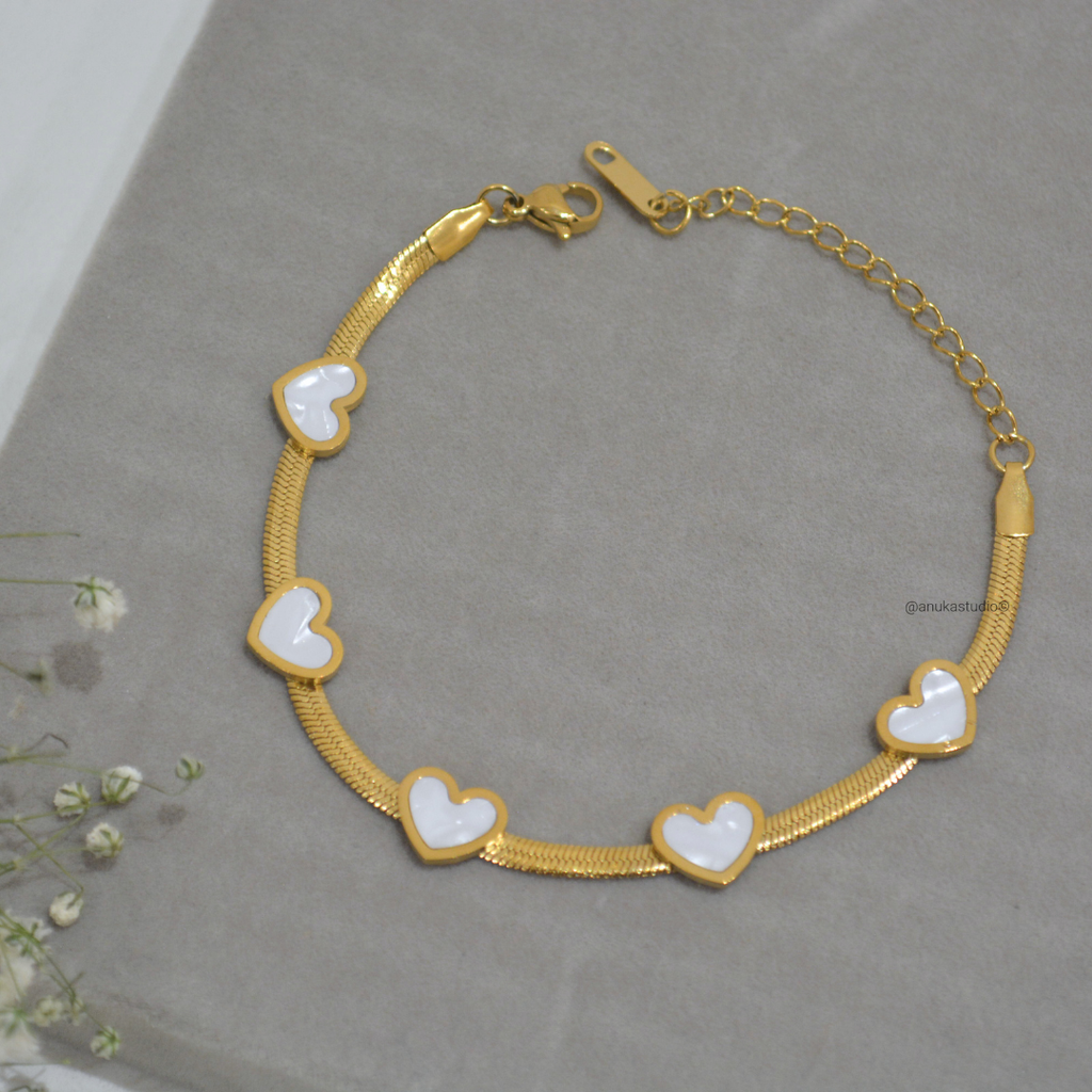 Radiant Hearts Bracelet