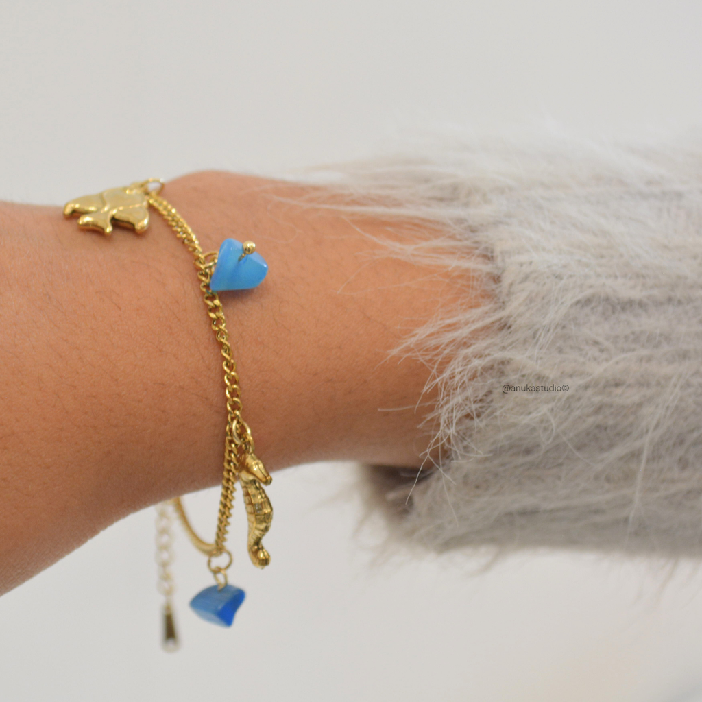 Seas The Day Charm Bracelet