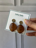 Stone Drop Danglers (Resin)