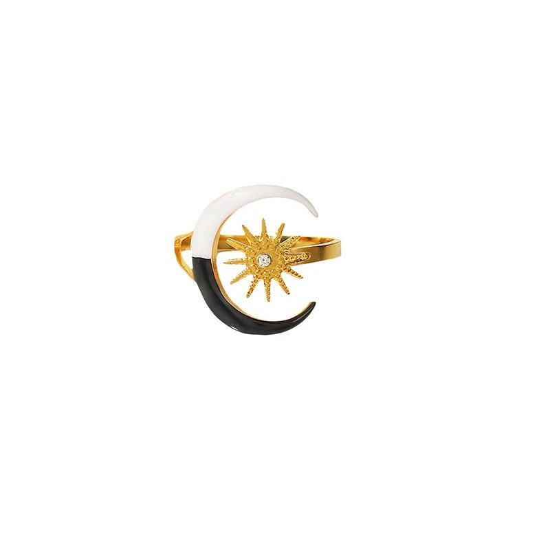 Starlit Gold-Plated Ring