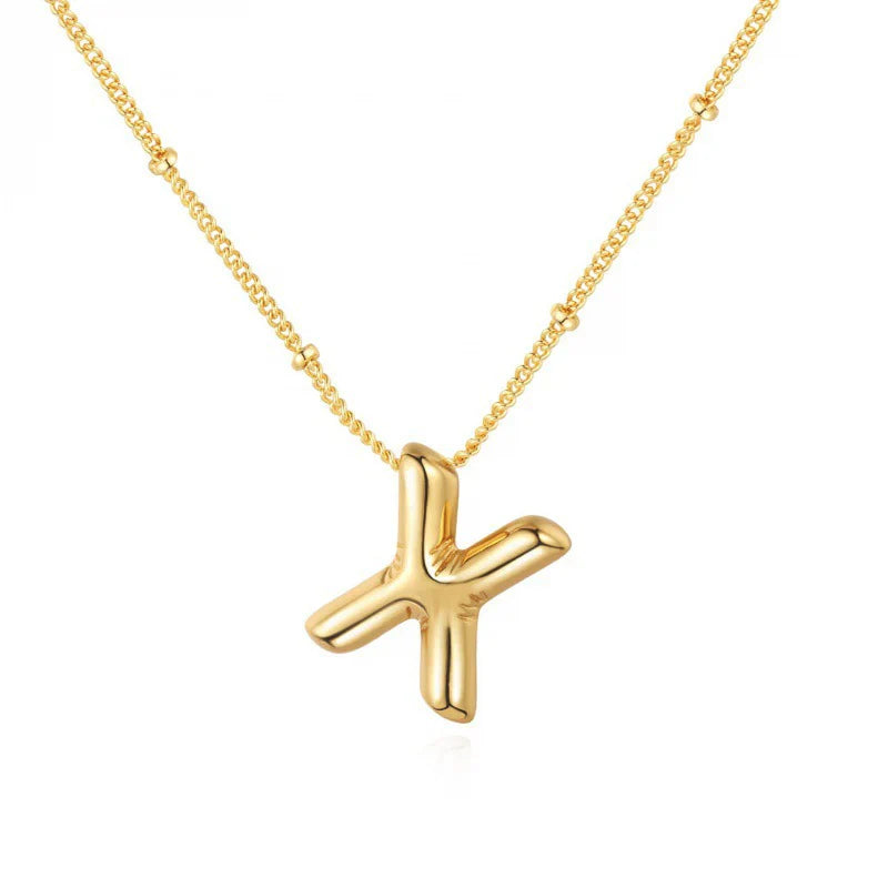 Bold Initial Necklace