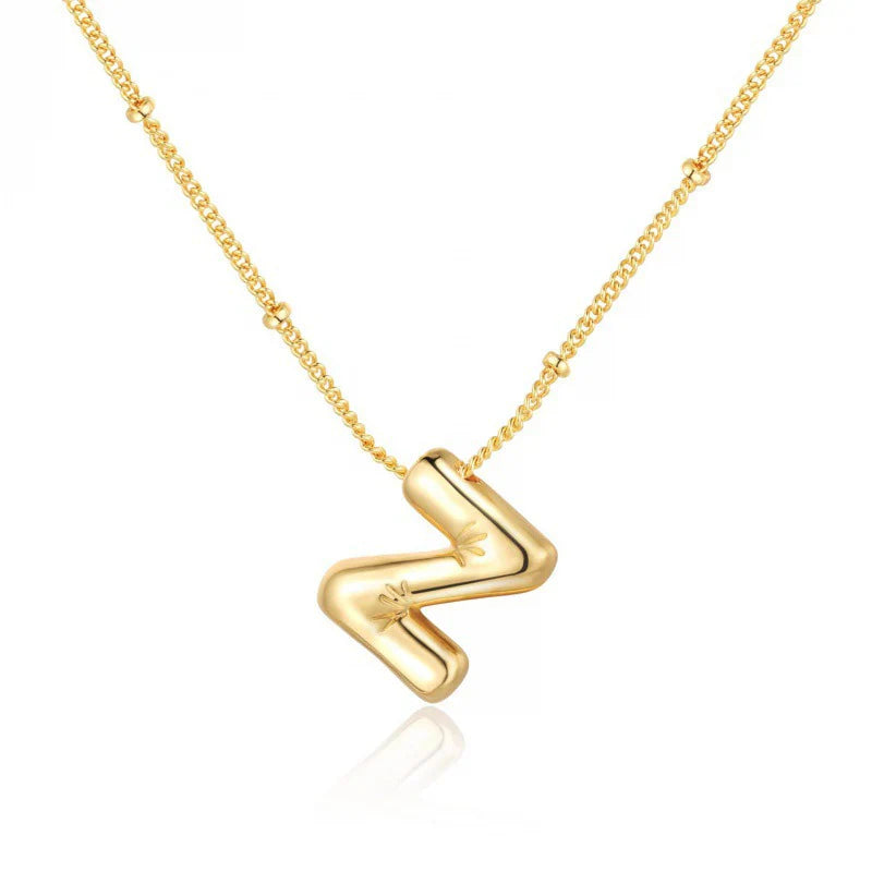 Bold Initial Necklace