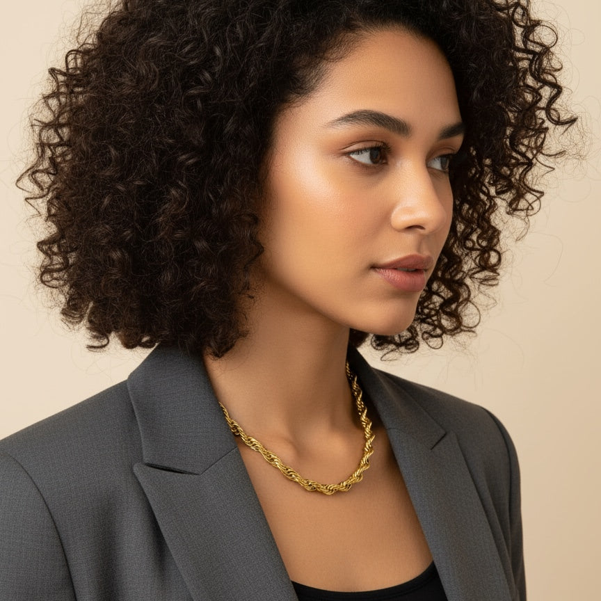 Lina Rope Chain Necklace