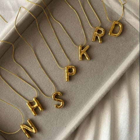 Bold Initial Necklace