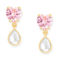 Heart Drop Earrings