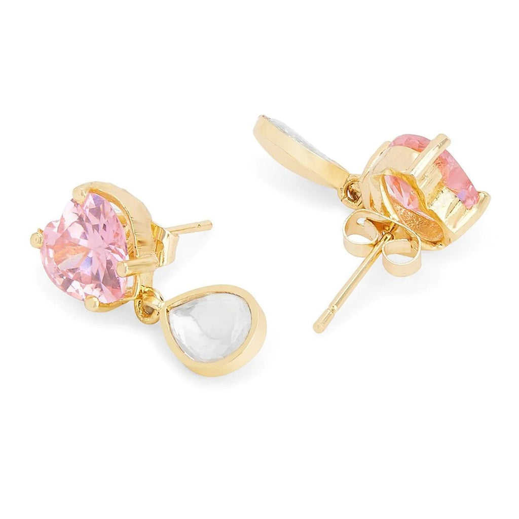 Heart Drop Earrings