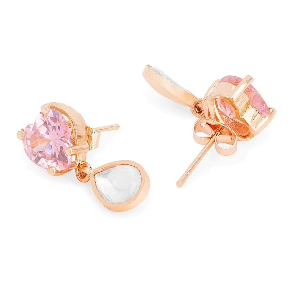 Heart Drop Earrings