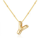 Bold Initial Necklace