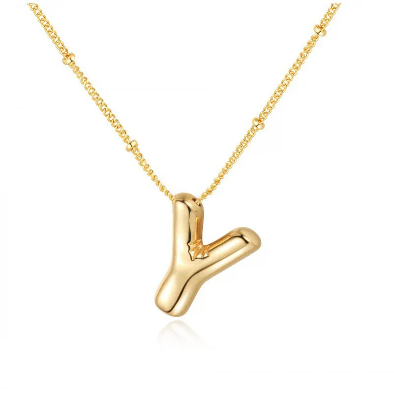 Bold Initial Necklace