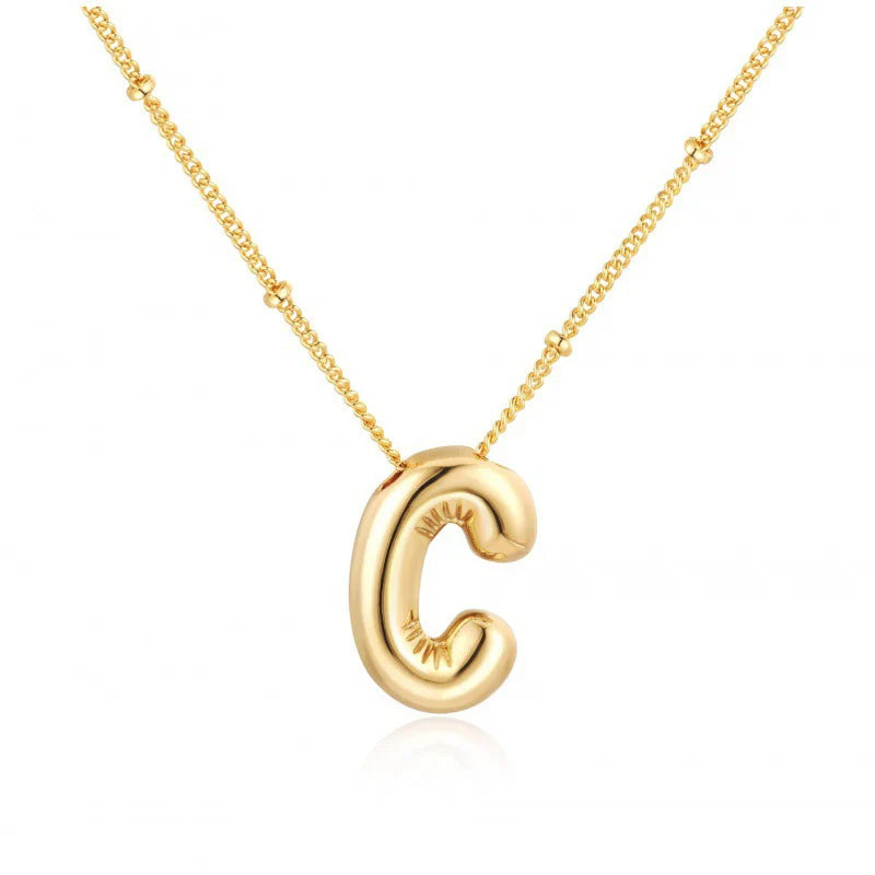 Bold Initial Necklace