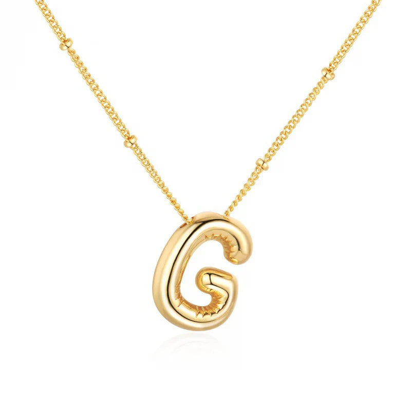 Bold Initial Necklace