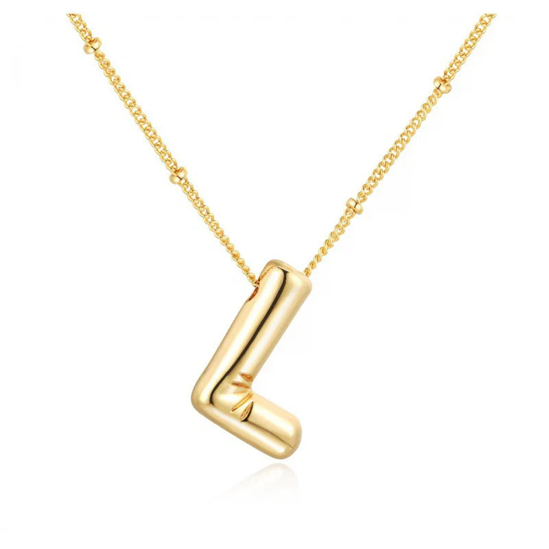 Bold Initial Necklace