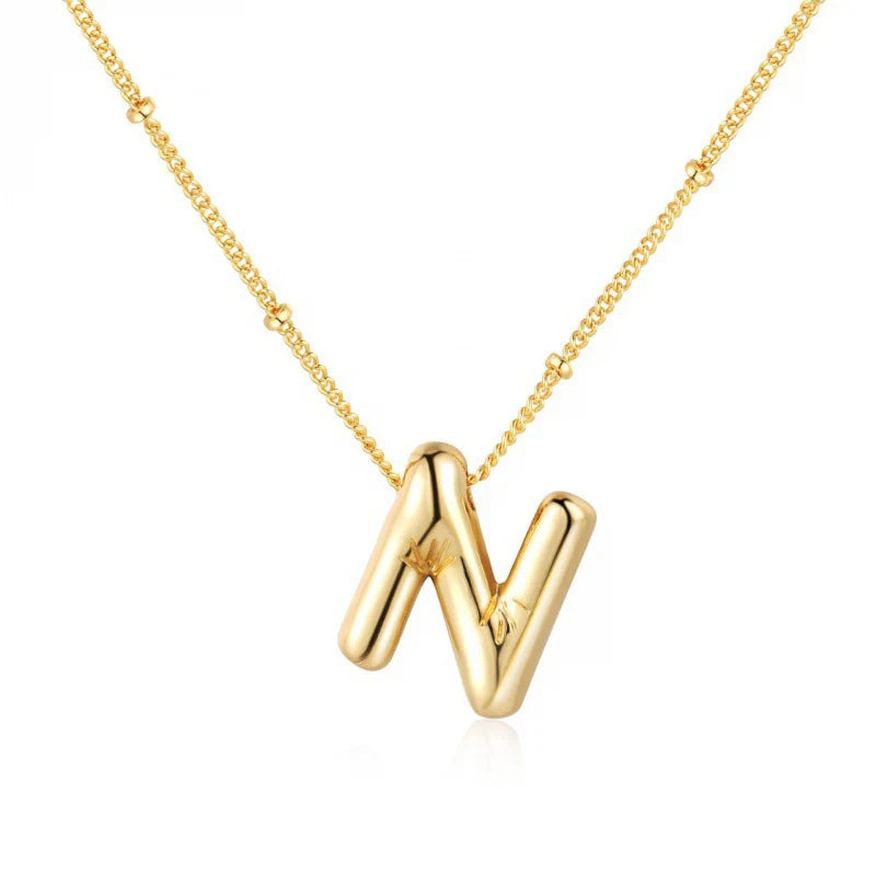 Bold Initial Necklace