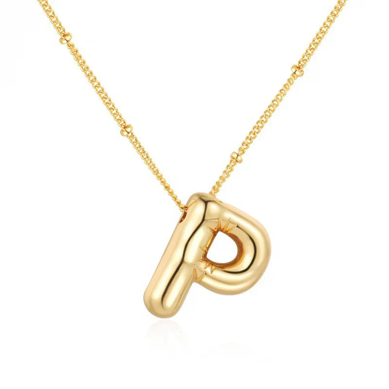 Bold Initial Necklace