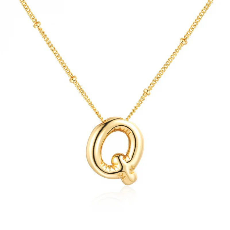 Bold Initial Necklace