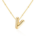 Bold Initial Necklace