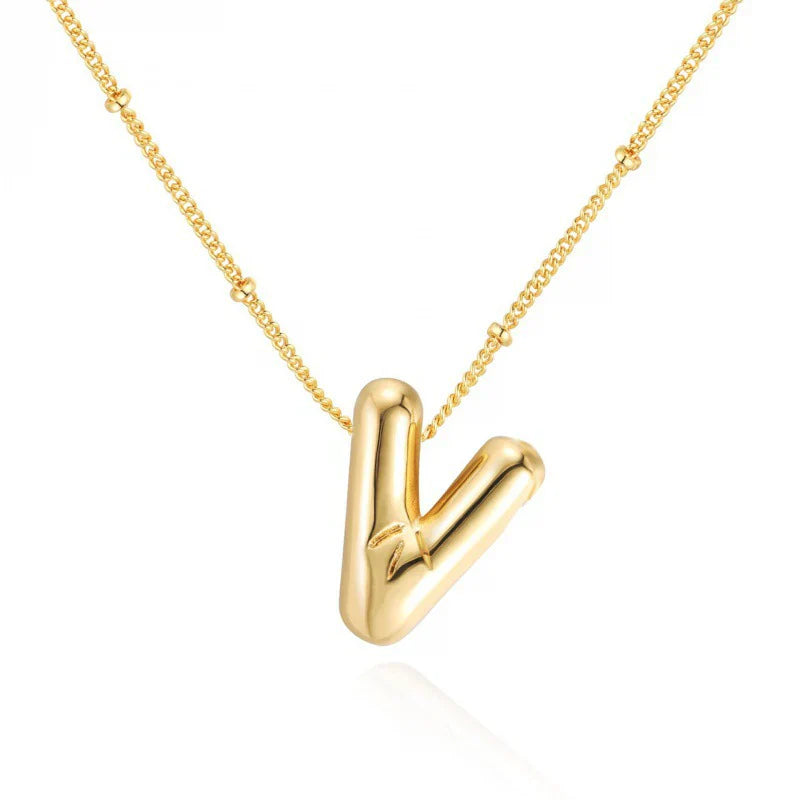 Bold Initial Necklace