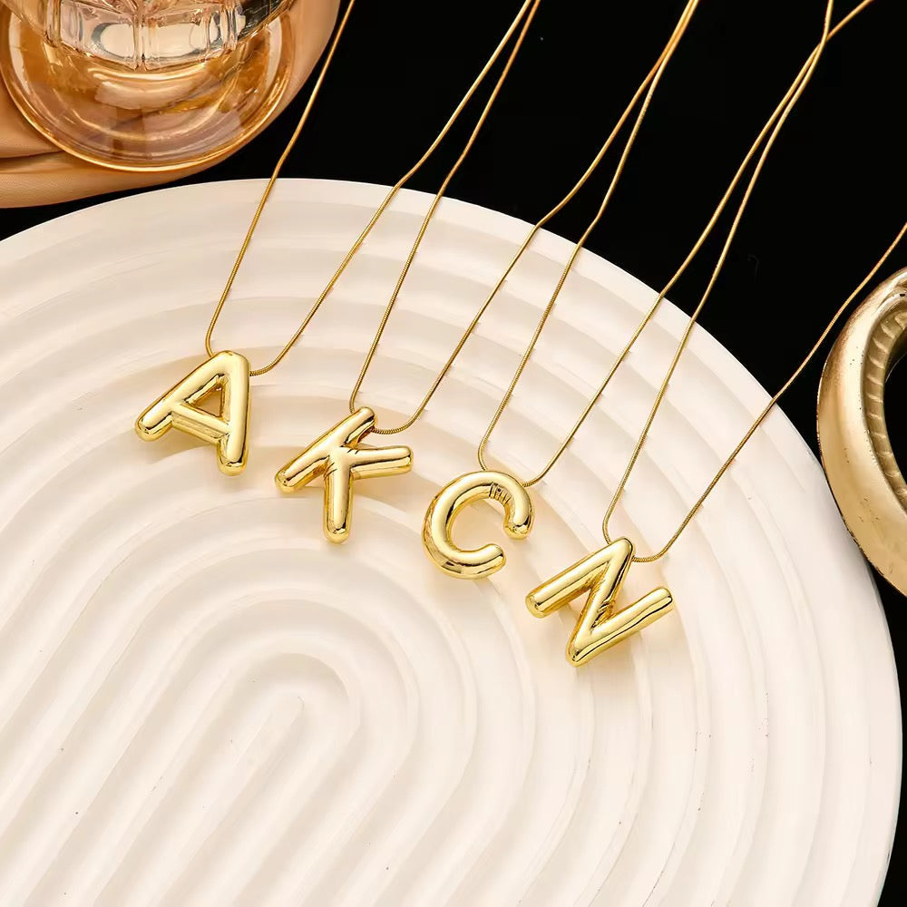Bold Initial Necklace