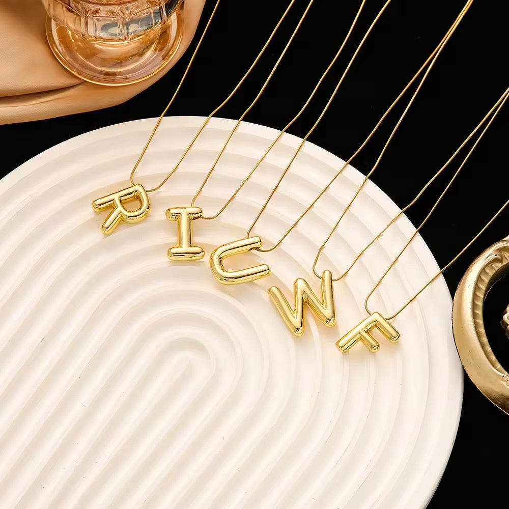 Bold Initial Necklace