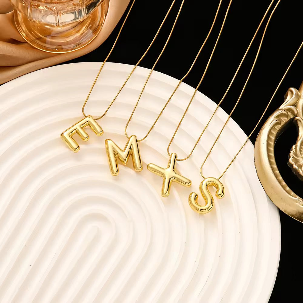 Bold Initial Necklace