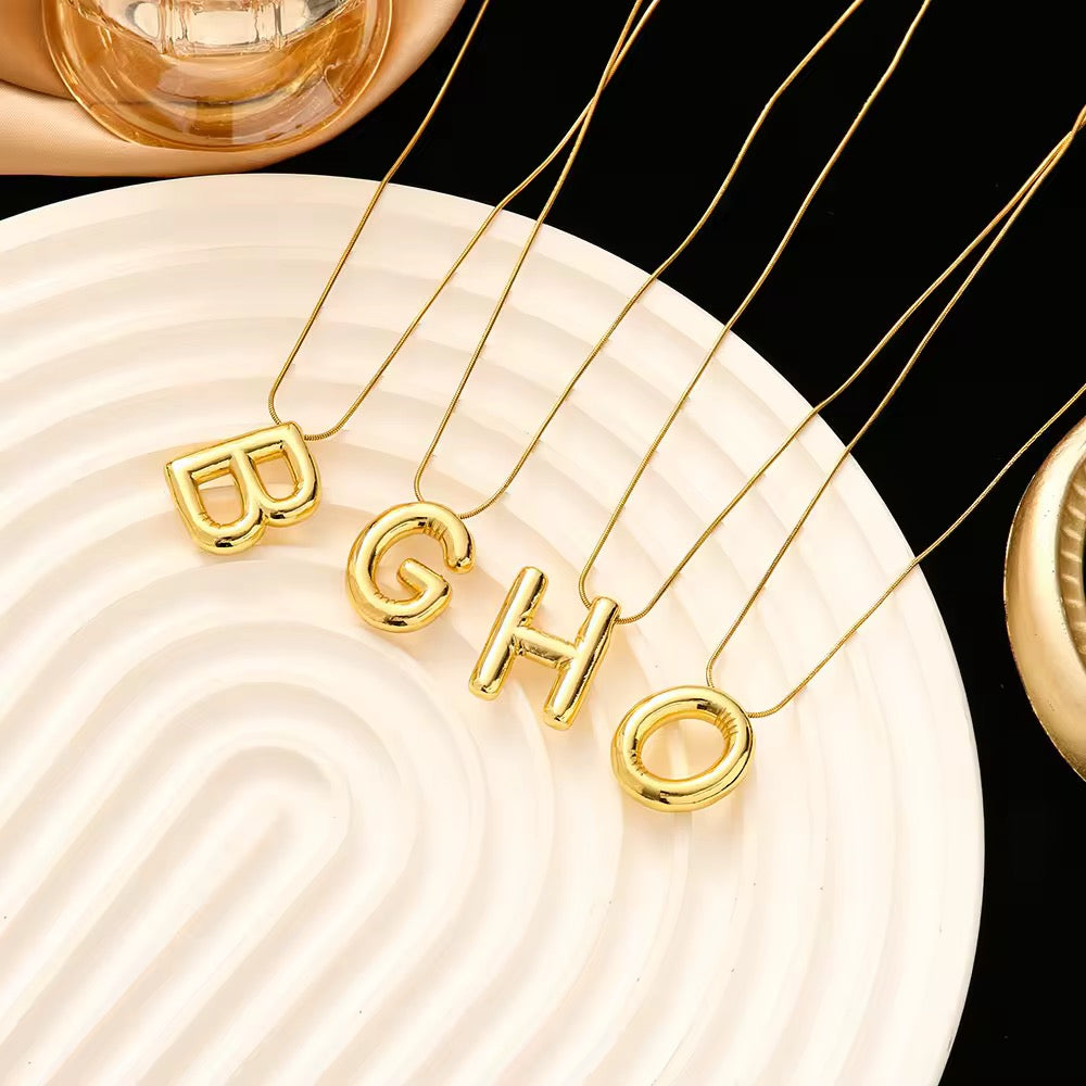 Bold Initial Necklace