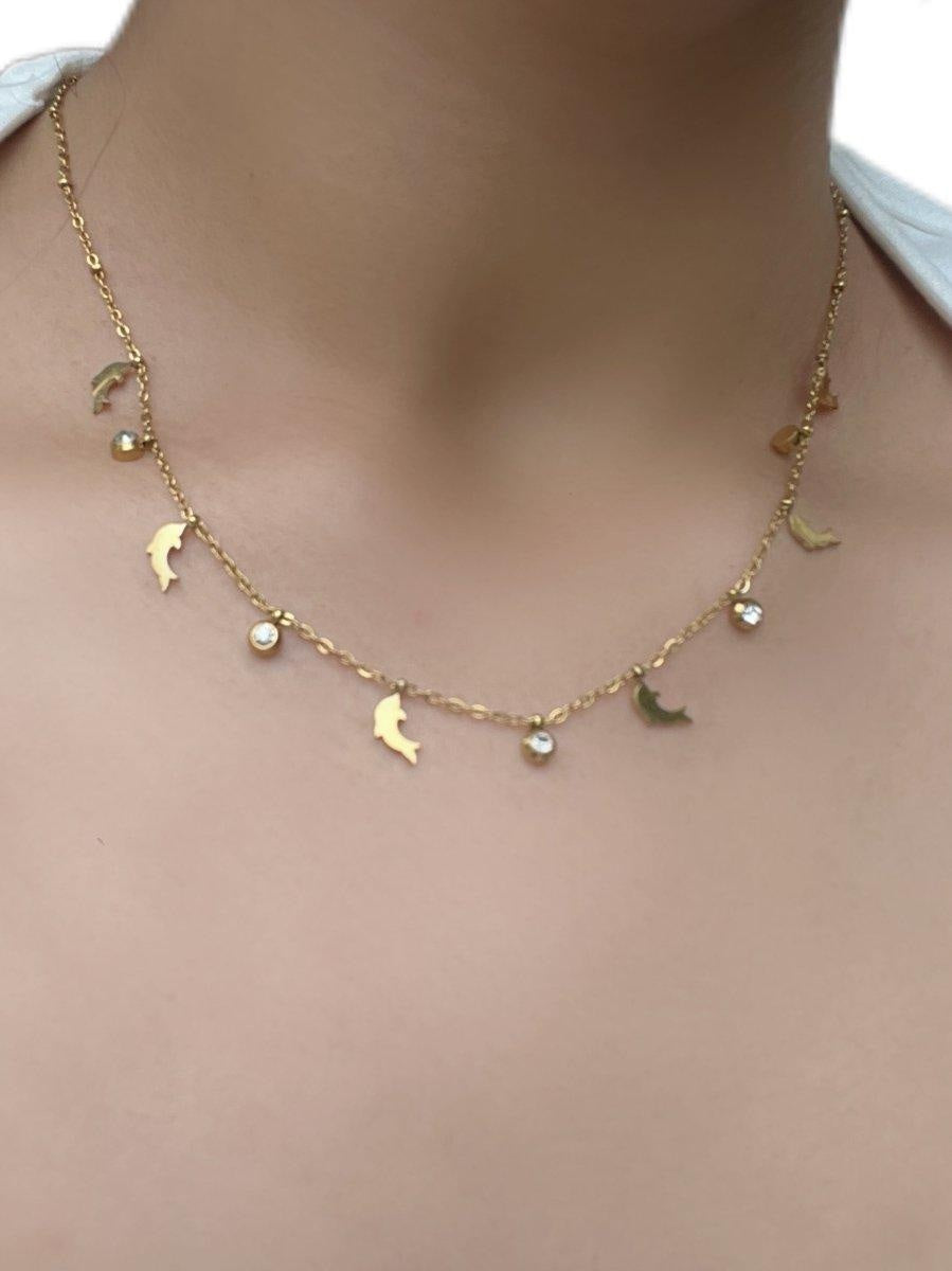 Dolphin Charm Necklace