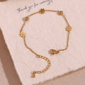 Minimalist Daisy Bracelet