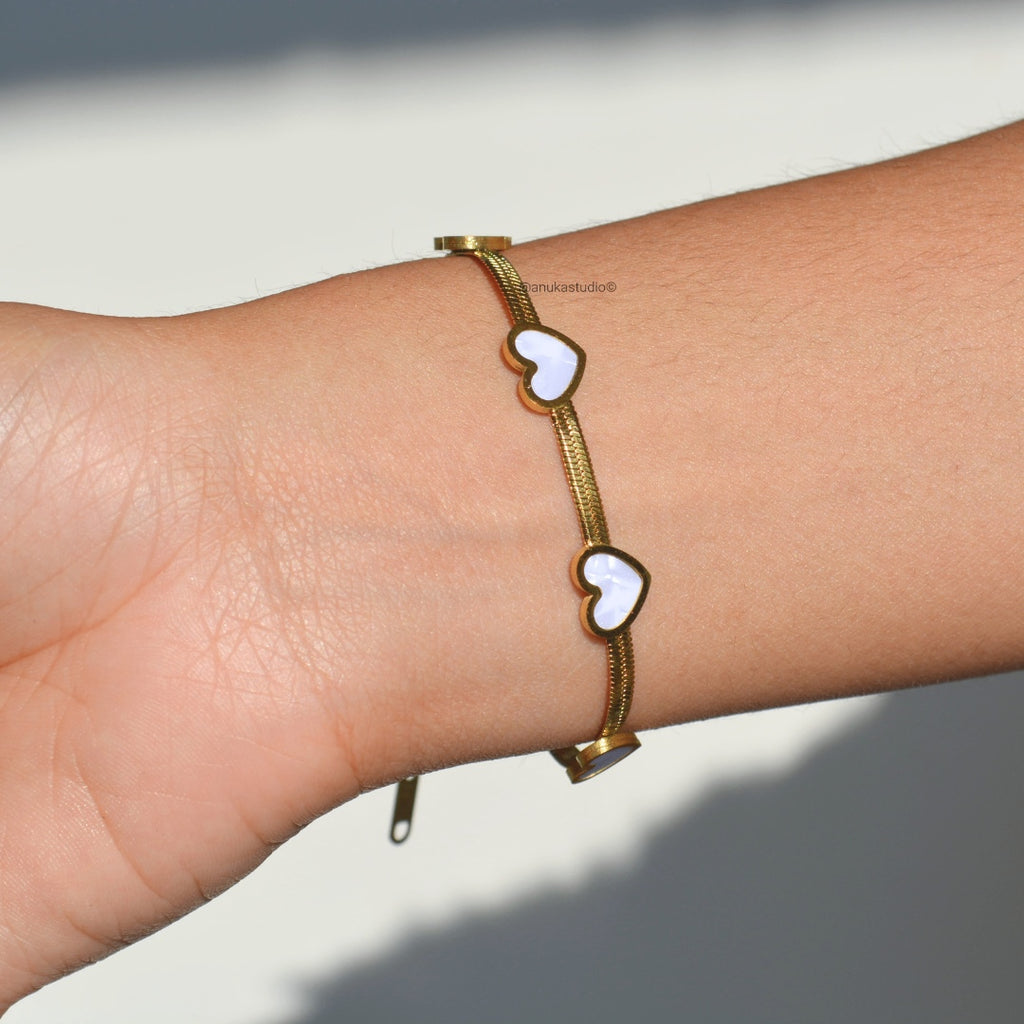 Radiant Hearts Bracelet