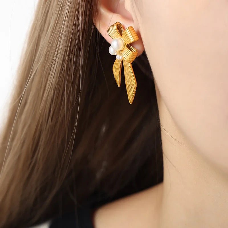 Bow Babe Earrings - Anuka StudioEarrings