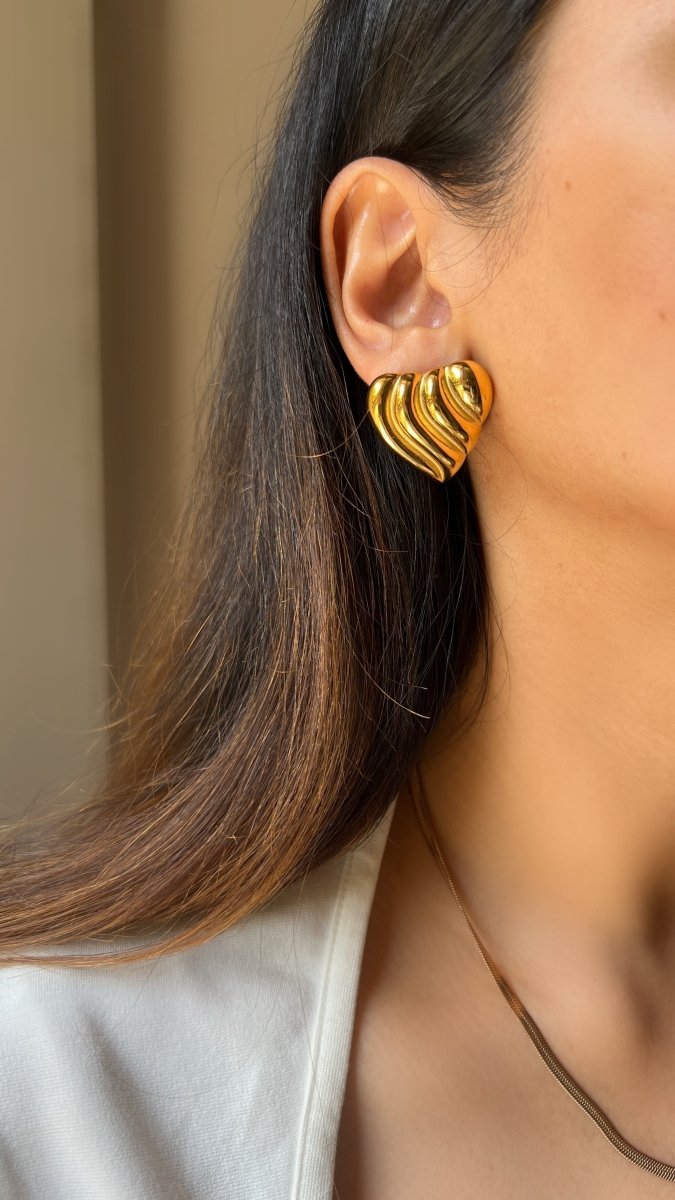 Cali Statement Stud Earring - Anuka StudioEarrings