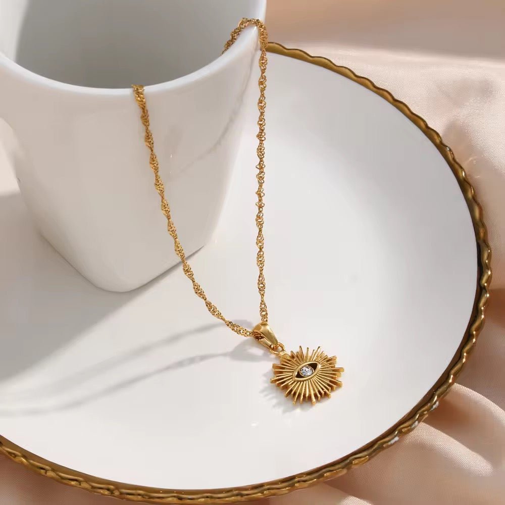 Carrie Evil Eye Necklace - Anuka StudioNecklace