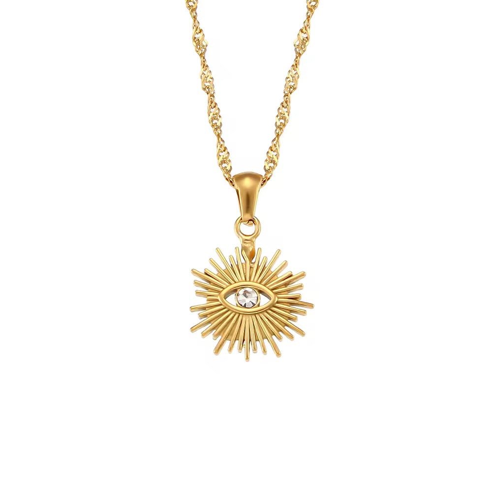 Carrie Evil Eye Necklace - Anuka StudioNecklace