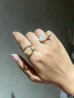 Chunky Iced Ring - Anuka StudioRings