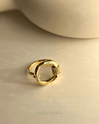 Chunky Iced Ring - Anuka StudioRings