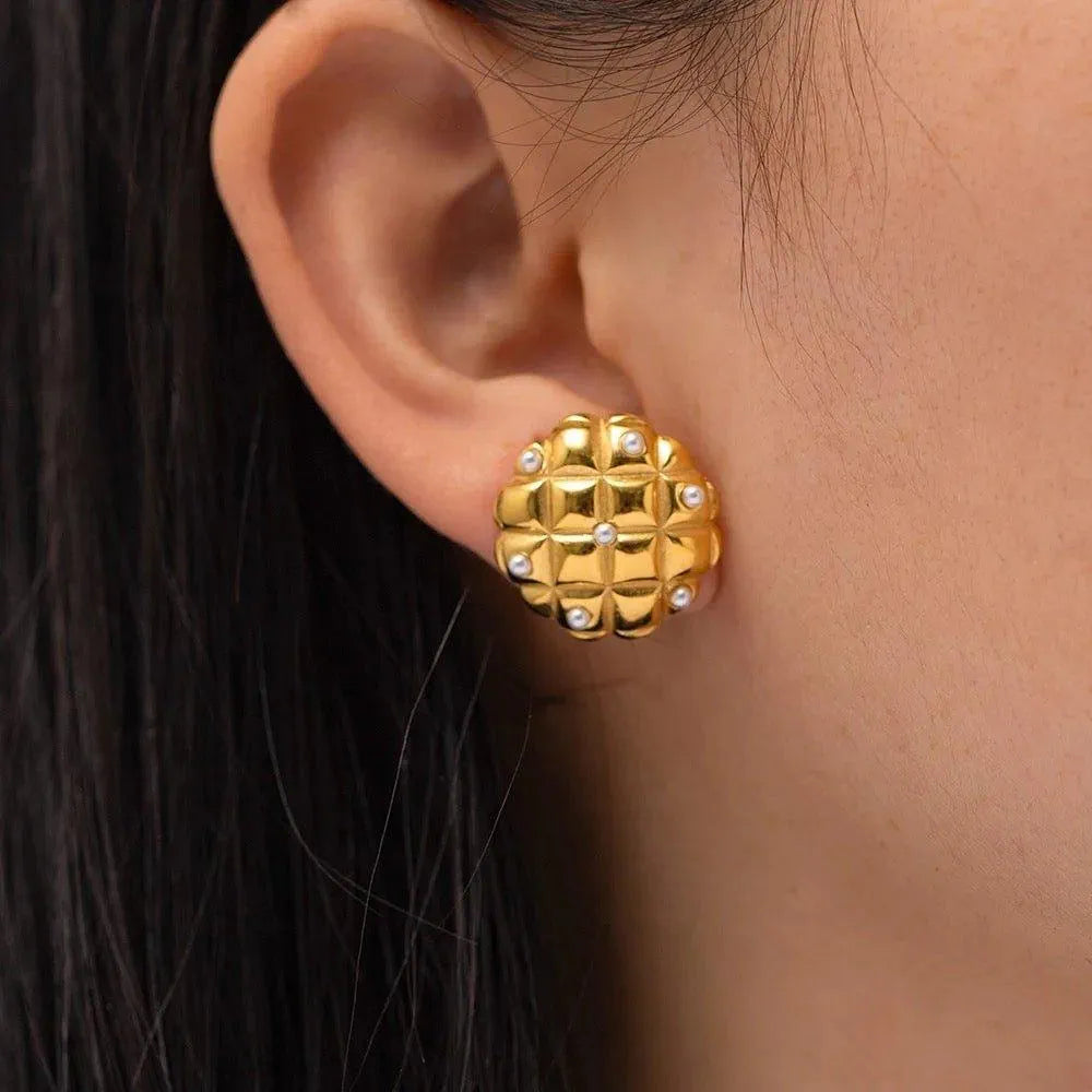 9-5 Studs Earrings