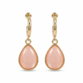 Monalisa Peach Teardrop Earrings