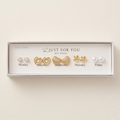 5 Pairs Anti Tarnish Earrings Combo 5