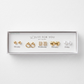 5 Pairs Anti Tarnish Earrings Combo 7