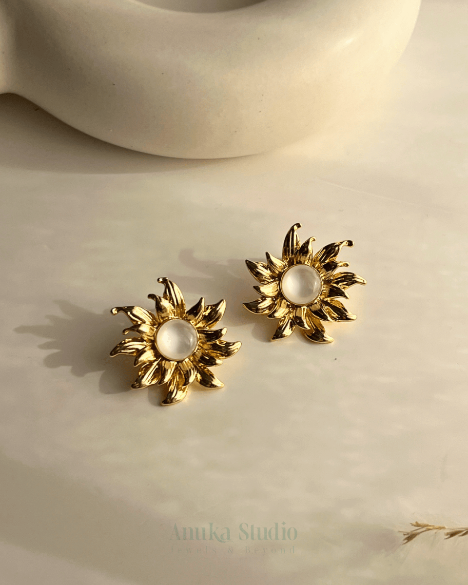 Fleur Earrings - Studs - Anuka StudioEarrings