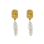 Freshwater Pearl Drop Earrings - Anuka StudioEarrings