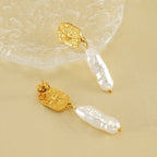Freshwater Pearl Drop Earrings - Anuka StudioEarrings
