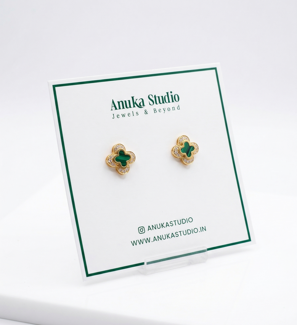 Machalite Everyday Clover Stud Earrings