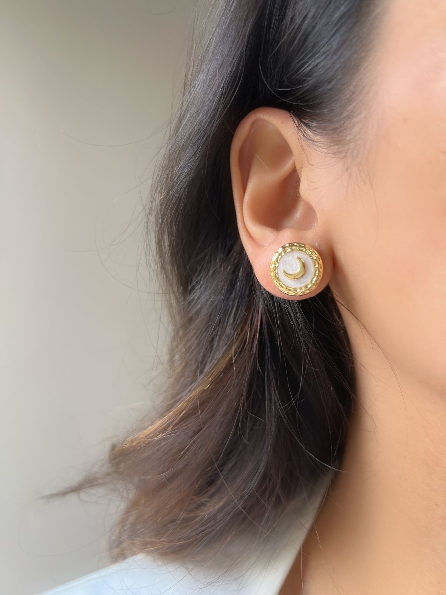 Moon Earrings - Anuka StudioEarrings