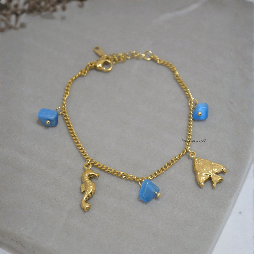 Seas The Day Charm Bracelet