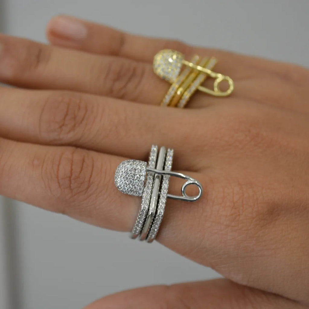 Safety Pin Ring