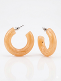 Peachy Hoops | Lightweight