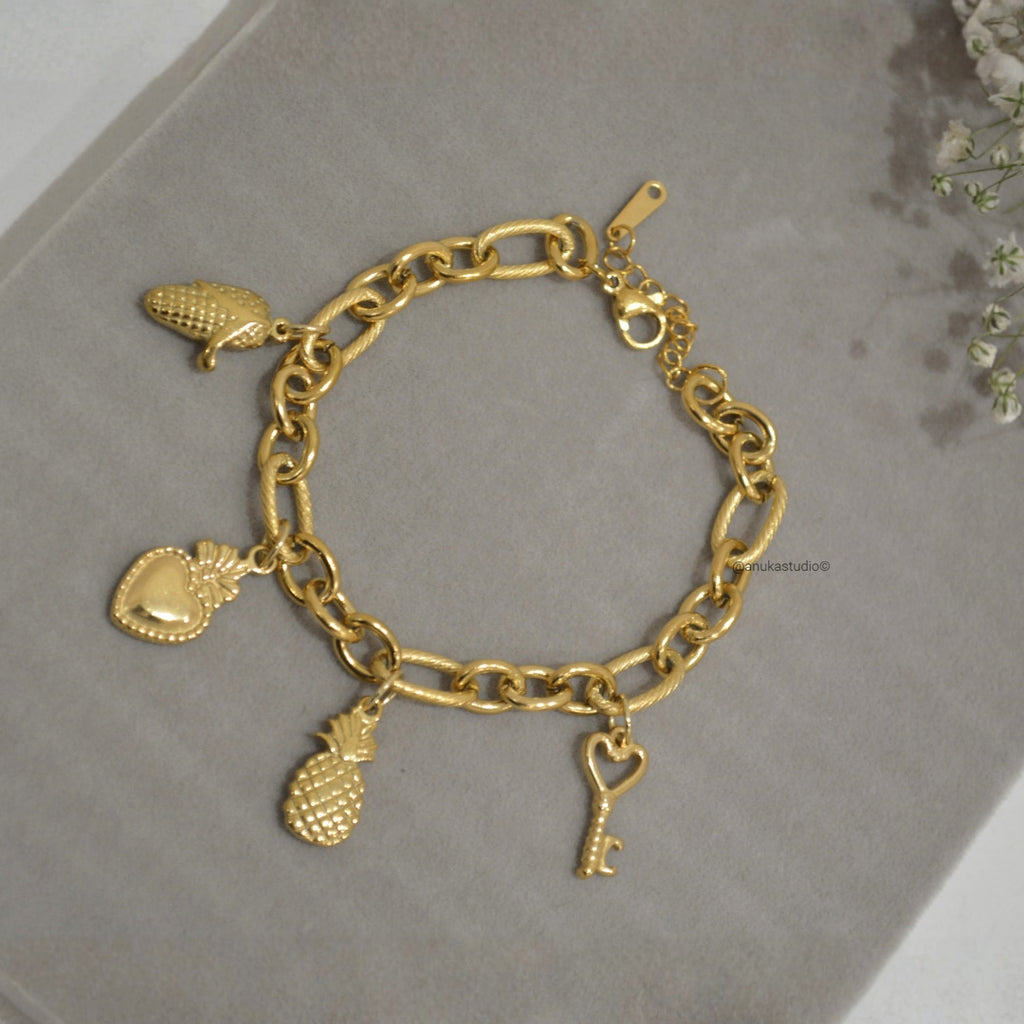 Chunky Charm Bracelet